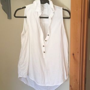Cotton sleeveless top